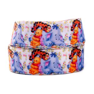 75mm 3inch wide print grosgrain ribbon for hair bow