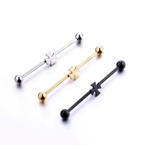 China Wholesale Stainless Steel Jewelry Industrial Barbell Body Piercing on sale