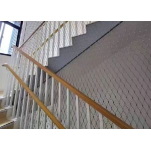 SS304 2.2mm Cable Wire Fence Mesh For Zoo Mesh Animals Protection