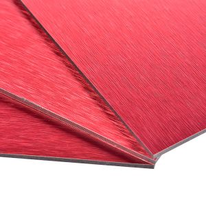 10 Years Warranty 3mm Thick Brushed-Cladding Composite Panel