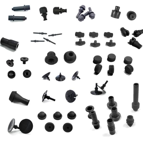 OEM Custom Molded Rubber Parts PA ACM CR Vamac FKM Sealing Rubber Products