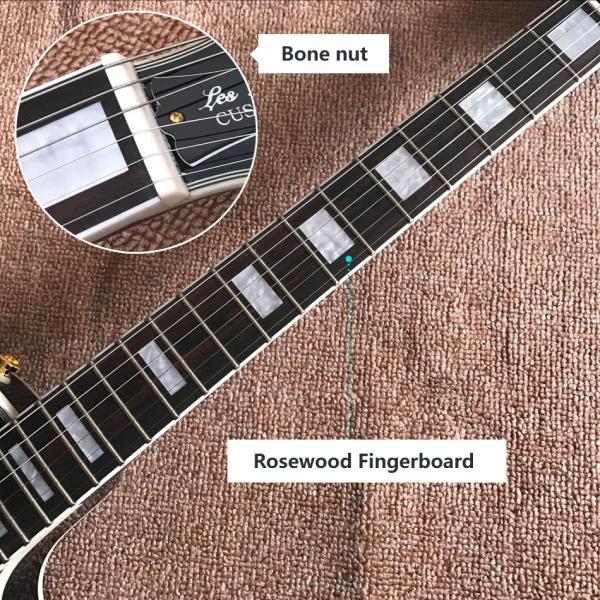 Guitar recording video appreciation custom mahogany black lpcustom electric guitar gold hardware