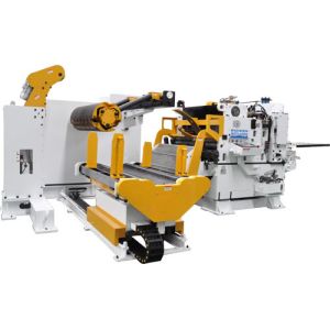 AC 4.5KW NC Feeding Equipment Sheet Metal Stamping Line Speed 16~24 M / Min