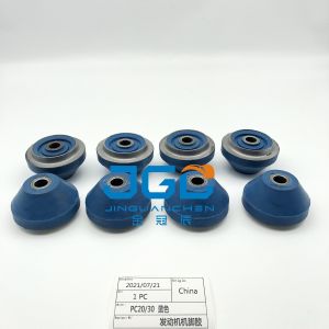 PC20 PC30 Engine Mounting Cushion Engine Mounting Support For Komatsu Use