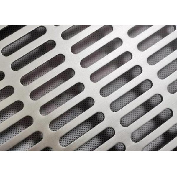 Buy 0.5mm Customizable Perforated Sheet Metal Steel Aluminum Mesh at wholesale prices