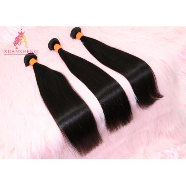 100% Virgin Human Hair Soft Brazilian / Indian / Cambodian Silky Straight