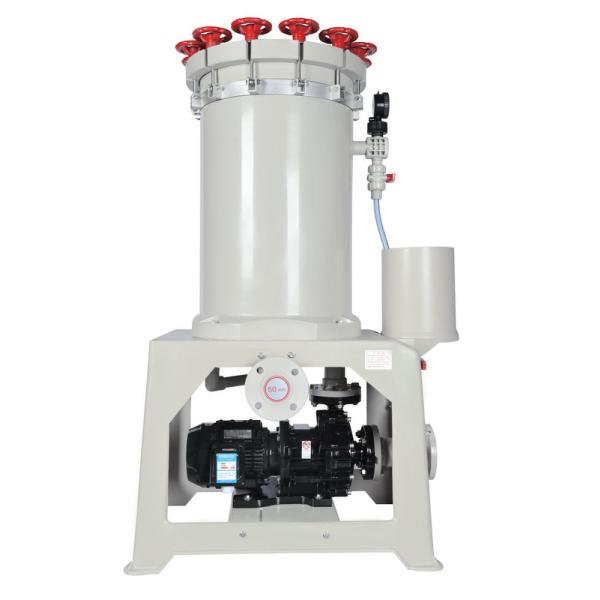 Corrosion Resistant Chemical Filter Housing For Manufacturing Plant , Electropla