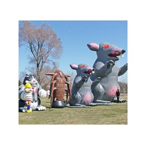 Pvc Inflatable Mouse , Inflatable Cartoon Characters For Exhibition / Activity