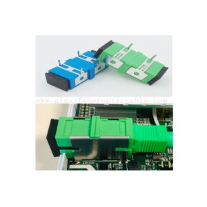 Press - Fit Elastic Iron SM Sc Upc APC SC-SC Adapter Mounted On PCBA