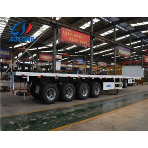 Container Semi Trailer with Dual Combo Design and Tire Size 10.00r20/11.00r20