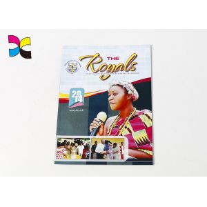 Matt Laminated Custom Magazine Printing With Air Shipping Gloss Matt Varnish