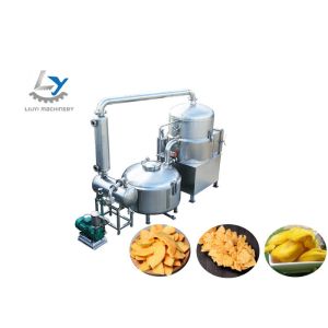 Quality Effective Deoiling Vacuum Frying Equipment , Automatic Chips Frying Machine for sale