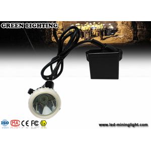 China Led Cap Lamp Underground Mining With 3.7V 6.6Ah Lithium Battery , Cree LED Mining Headlamp on sale