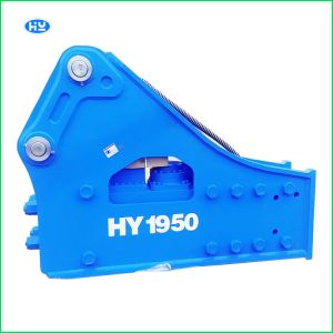 China Driving Oil Hydraulic Excavator Hammers Concrete Breaker 250KGS 165mm Chisel on sale