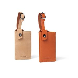 12.5x6.5cm Promotional Luggage Tags , Personalised Luggage Labels