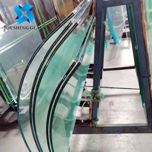 Low Iron Curved Tempered Laminated Glass For Elevator
