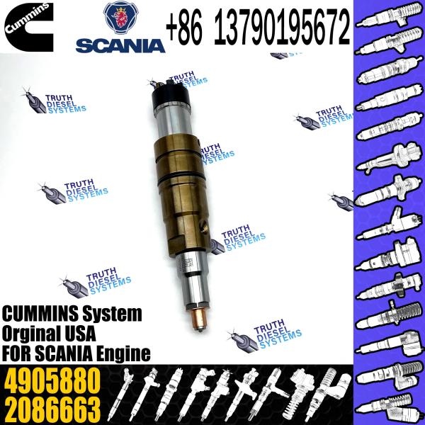 Diesel Fuel Injectors 2872544 2031835 2030519 2897320 1933613 2030519 4905880 For Cummins SCANIA
