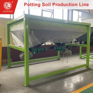 Garden Potting Mix Soil Production Line With Mixing Packaging
