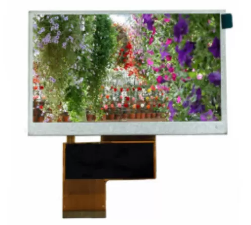 Transparent 4.3 LCD TFT Display 480x272 Dot TFT Color Screen