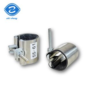 Quality Secure Pipes with Bolted Connection Type Pipe Fixing Straps and Hex Head Bolt for sale