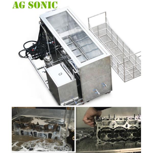 Buy 360L Ultrasonic Automotive Parts Cleaner Plating Molding Skimming Machine 40khz at wholesale prices