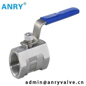 China 2000PSI Threaded  2 Inch Carbon Steel 1 Piece Ball Valve on sale