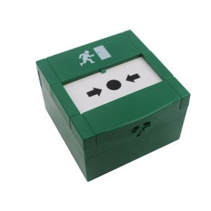 709G3 DPDT Resettable Green Emergency Call Point,With International Graphics