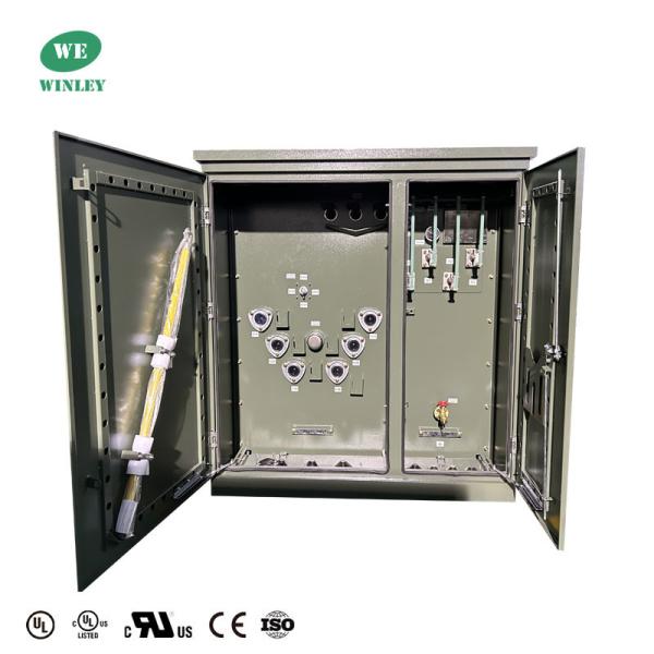 Buy 75Kva 3 Phase Pad Mounted Transformer Residential Power Distribution Oil Immersed 34.5KV To 480V at wholesale prices