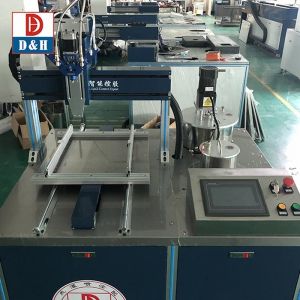 Speed AB Epoxy System Metering Mixing Dosing Machine with Plastic Packaging