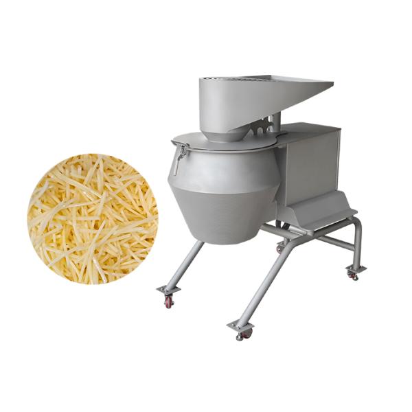 Uniform Potato Crinkle Slices And Shreds Cutting Machine With 3000kg/H High Production Capabilities