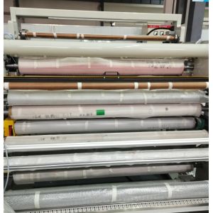 White Slitter Rewinder Machine 200M Per Minute Mechanical Speed