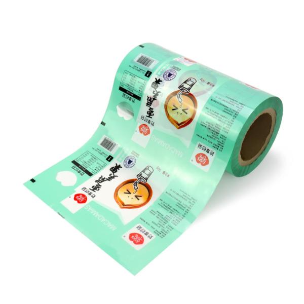 Wholesale Laminated Food Packaging Roll Film For Biscuit Snack Potato Chips Cookie