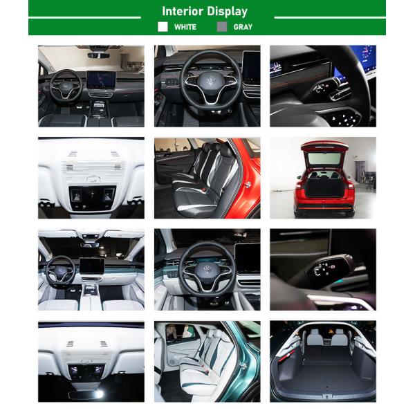 2024 0km Used Car VW id.7 VIZZION 518Km Electric Car Vehicle Energy Car Seats 5 Seats Level Compact SUV