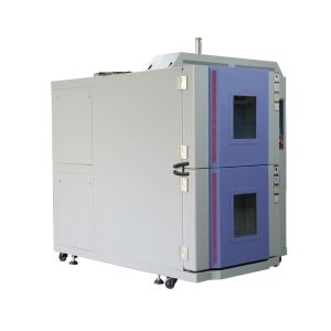 Custom Thermal Shock Chamber Two Zone Meets IEC 60068 - 2 - 14 Test Standard