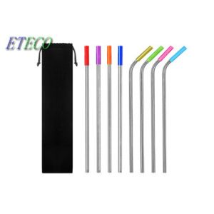 China Non Toxic Stainless Steel Reusable Straws Plastic Straws Perfect Replacement on sale