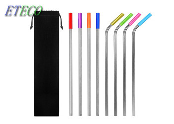Buy Non Toxic Stainless Steel Reusable Straws Plastic Straws Perfect Replacement at wholesale prices