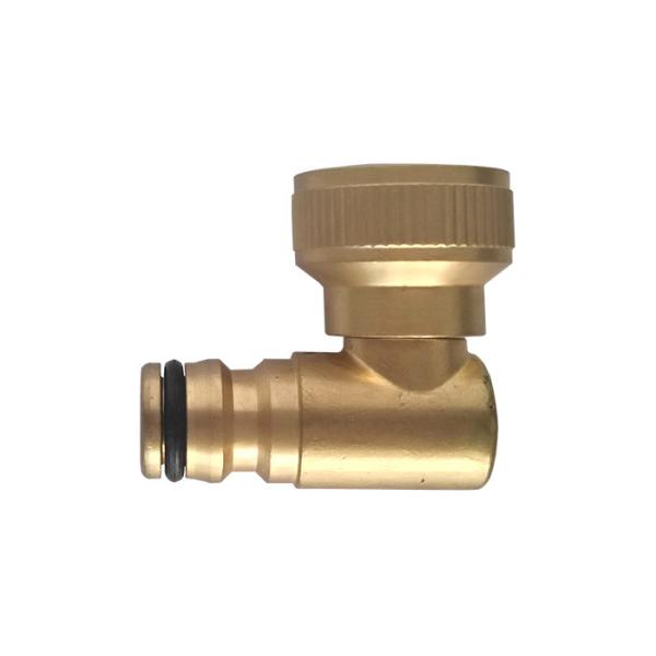 Buy Easy Connect Brass Hose Elbow 3/4" Female Thread High Performance 90 Degree Turning at wholesale prices