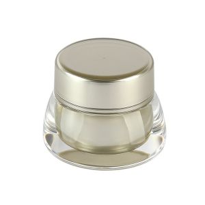 Personal Care PET Cosmetic Cream Jar Containers Offset Printing