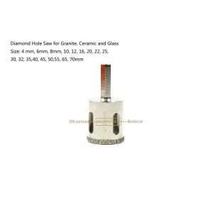 Diamond Hole Saw for Granite, glass and granite hole,Power Tools,Drill