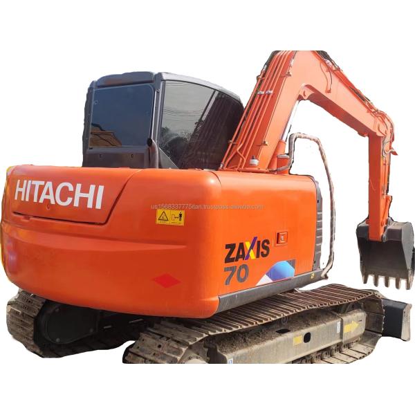 7000 KG Hydraulic Pump Original Excavator 7Ton Small Crawler Excavator Hitachi ZX70