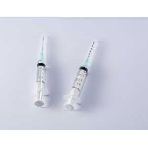FDA510K Medical Sterile Disposable Syringe With Needle 5ml