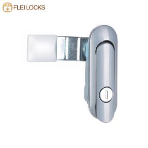 White Electrical Electronic Door Locks Beautiful Appearance RoHS Certificated