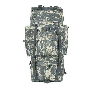 65L Outdoor Tactical Gear Backpack Shoulders Waterproof With Polyester