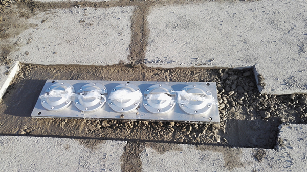 Uvss Fixed model under vehicle search system , under vehicle scanner Waterproof Anti Shock