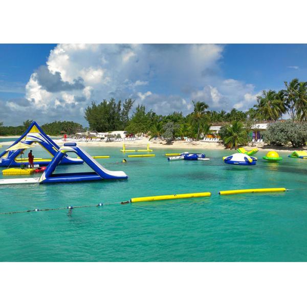 Amazing Outdoor Inflatable Water Park For Adult , Customized Inflatable Water Parks
