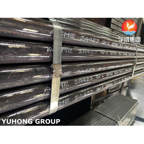 Buy ASME SA423 GR1 Welded Carbon Steel Heat Exchanger , Boiler Tubes at wholesale prices