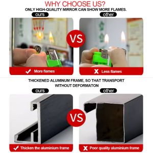 Contemporary Design Style Glass Mirror for Top Fashion Long Floor Length Bath