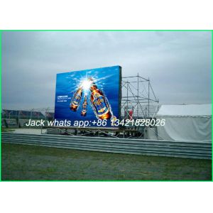 High Resolution LED Advertising Displays P8 Full color for Commercial Showing
