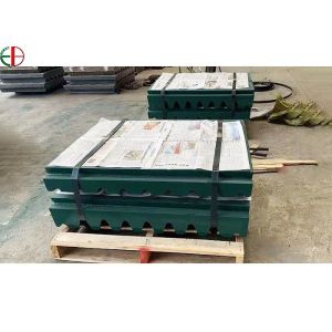 Manganese Steel Fixed Jaw Plate HRC50 For Jaw Crusher