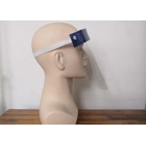 Washable Dental Assistant Face Shield With Adjustable Elastic Strap Foam Padding